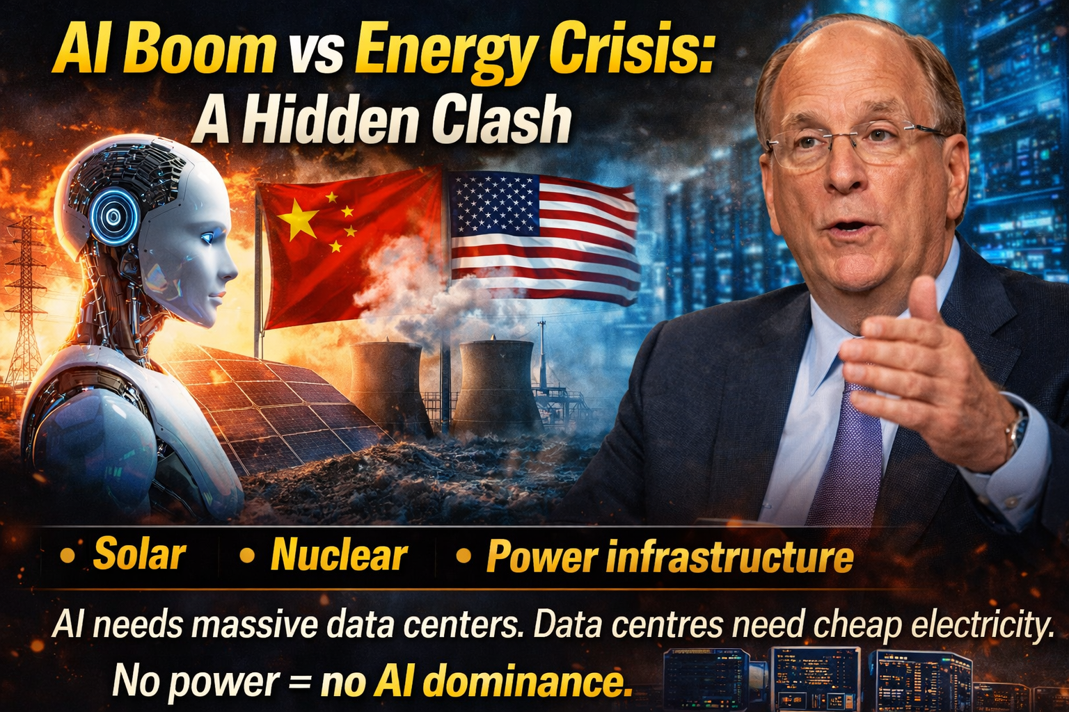 AI, energy crisis, global competition discussion